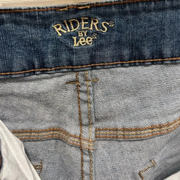 Riders by Lee Midrise Bootcut Jeans size 14 P - Picture 5 of 7